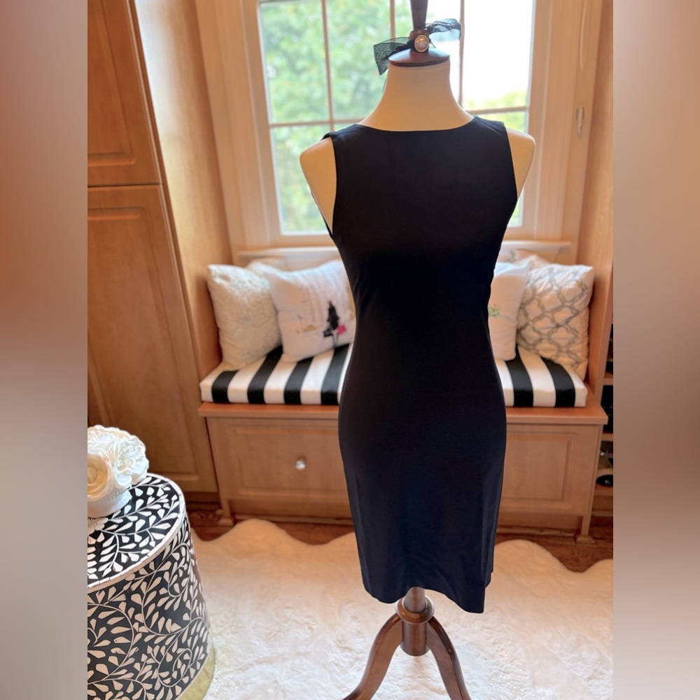 Theory Navy Blue Sheath dress